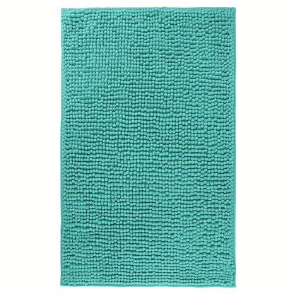 Chenille Bath Rug Extra Thick Bathroom Mat, Multiple Sizes & Colors for Entryways, Bedrooms and Living Spaces