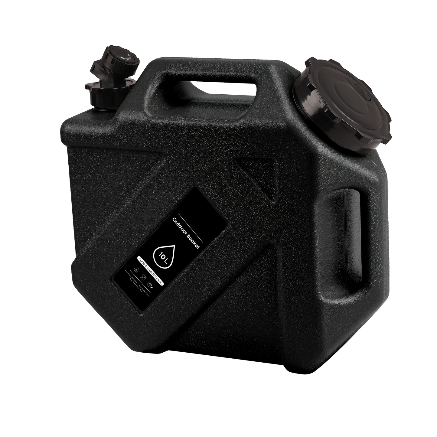 Water Storage Container with Spigot 2 Handles BPA Free PVC Collapsible Water Jug for Camping Outdoor RV Hiking Emergency Survival Portable