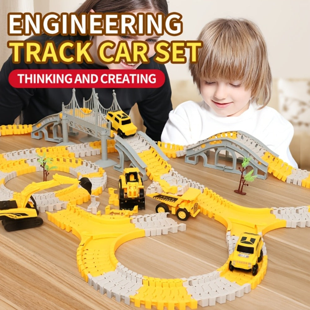 Roller Coaster Track Set 467pcs for Kids Ages 3 4 5 6 7 8 with the Listed Color, Size or Set Options for Everyday Use