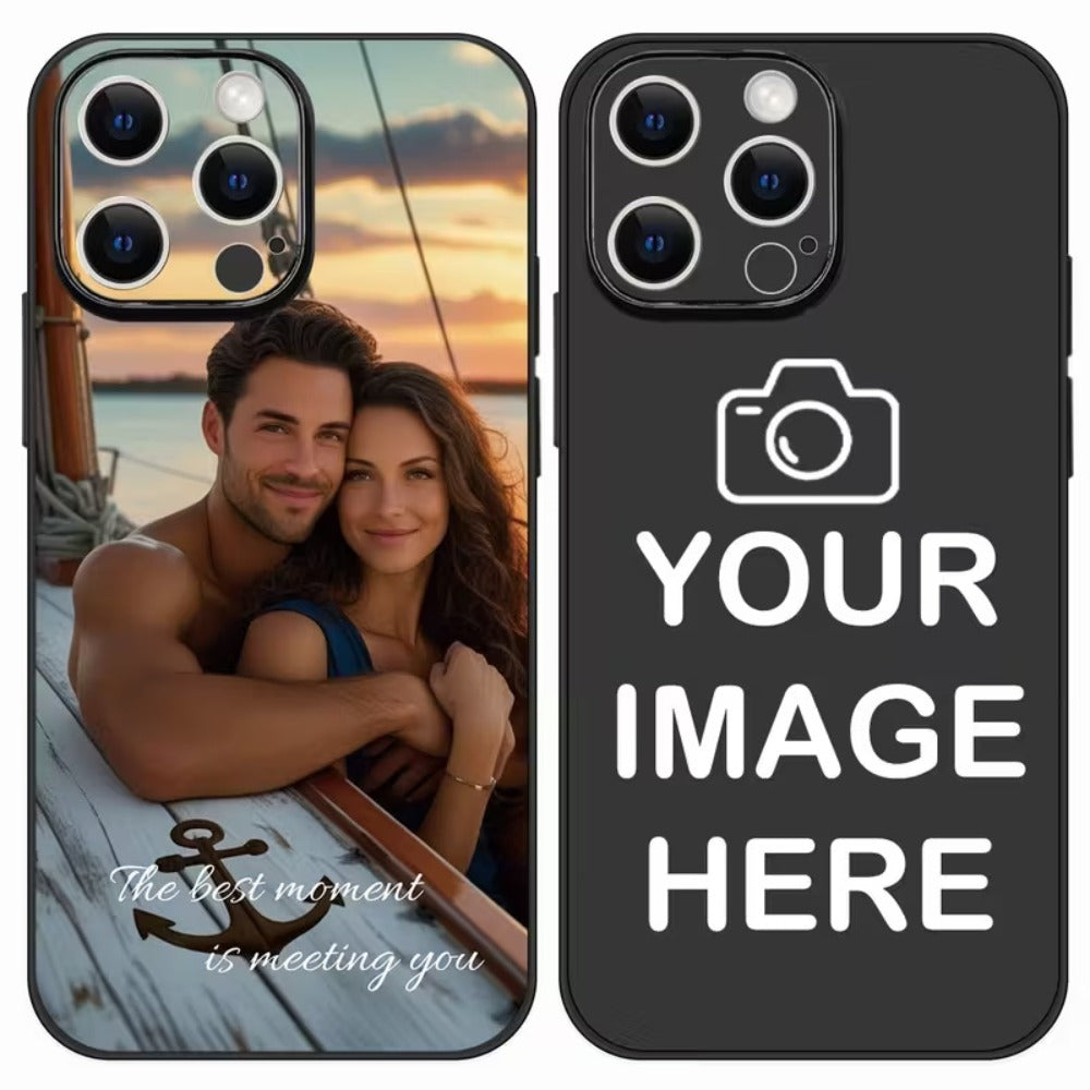 Phone Case Personalized Photo, Name, Quote or Monogram Cover for Select iPhone 11–17 Models