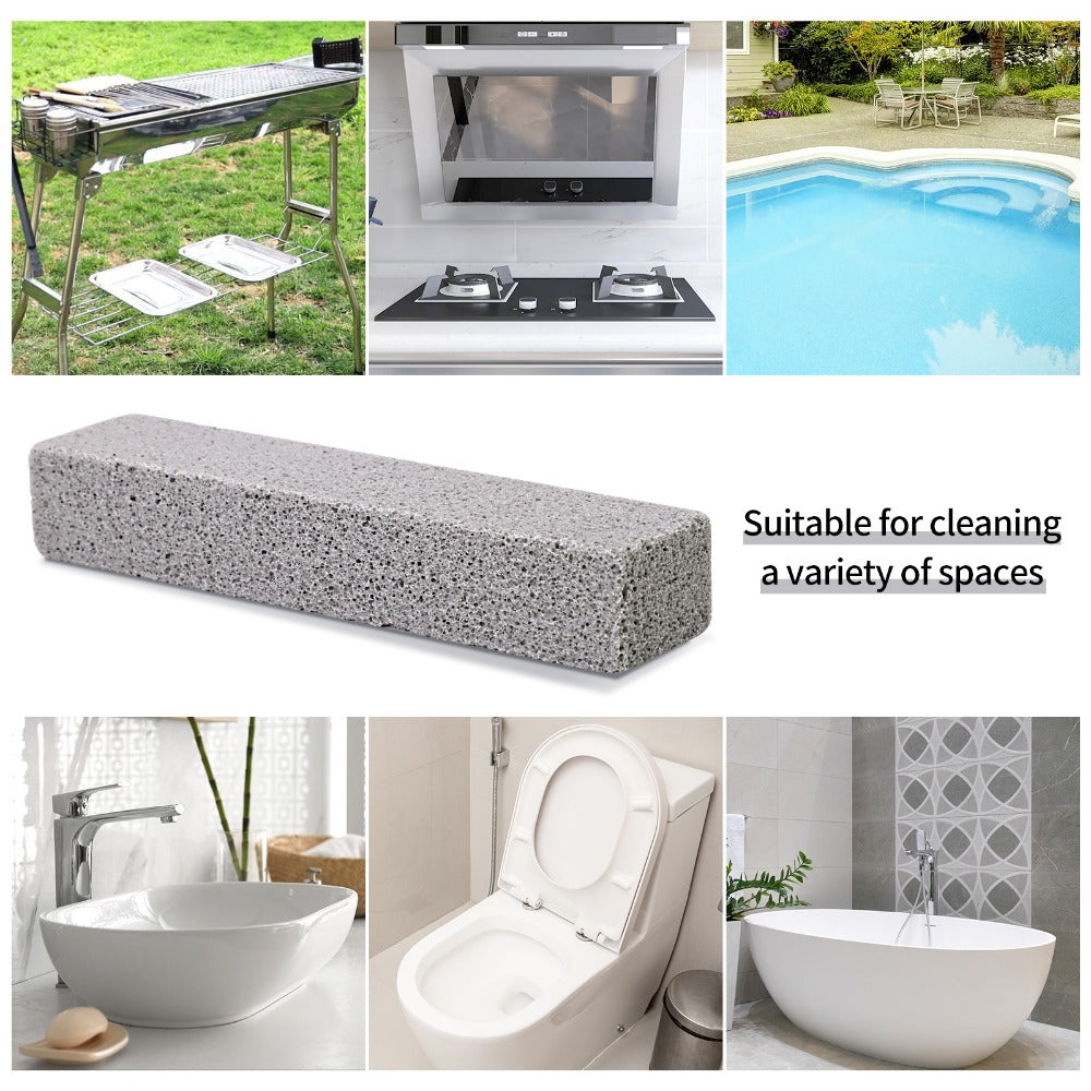 36 Pack Pumice Stones Toilet Bowl Cleaner Stick – Heavy-Duty Scouring Pad for Bathtub, Kitchen Sink, Grill & Household Cleaning