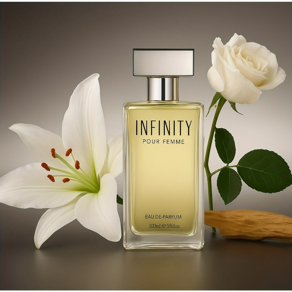 Floral Oriental Perfume for Women Eau de Parfum 75ml, Lady One Bergamot White Lily Rose Sandalwood Amber EDP Spray