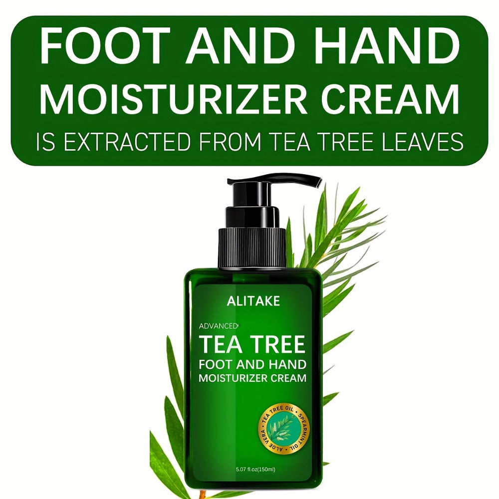 Botanical Foot & Hand Lotion 150ml with Natural Plant Extracts | Deep Hydrating Moisturizer for Dry Cracked Heels & Rough Hands | Non-Greasy