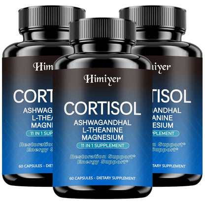 Ashwagandha & Rhodiola Rosea Capsules for Cortisol Control, Energy & Restful Sleep for Bath Time, Home Spa and Personal Care