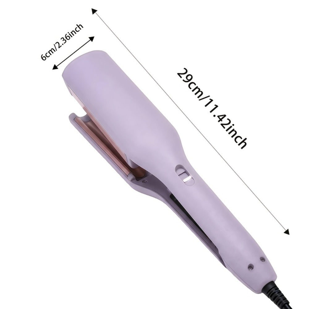 32mm Professional Curling Iron for Waves & Deep Curls with Anti-Scald Safe Temp Control, Salon Curl Iron for Women