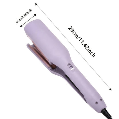32mm Professional Curling Iron for Waves & Deep Curls with Anti-Scald Safe Temp Control, Salon Curl Iron for Women