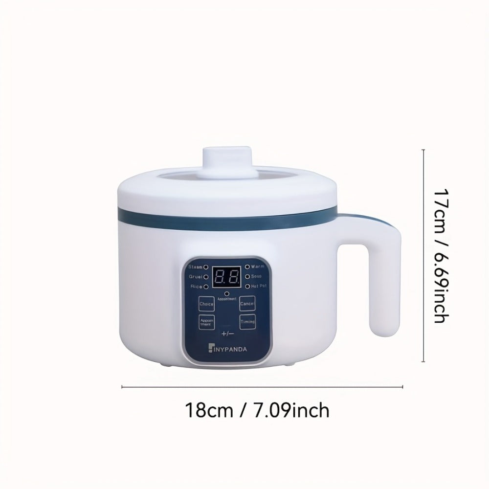 Electric Hot Pot 1.7L Multifunctional for Entryways, Bedrooms and Living Spaces, with the Listed Configuration