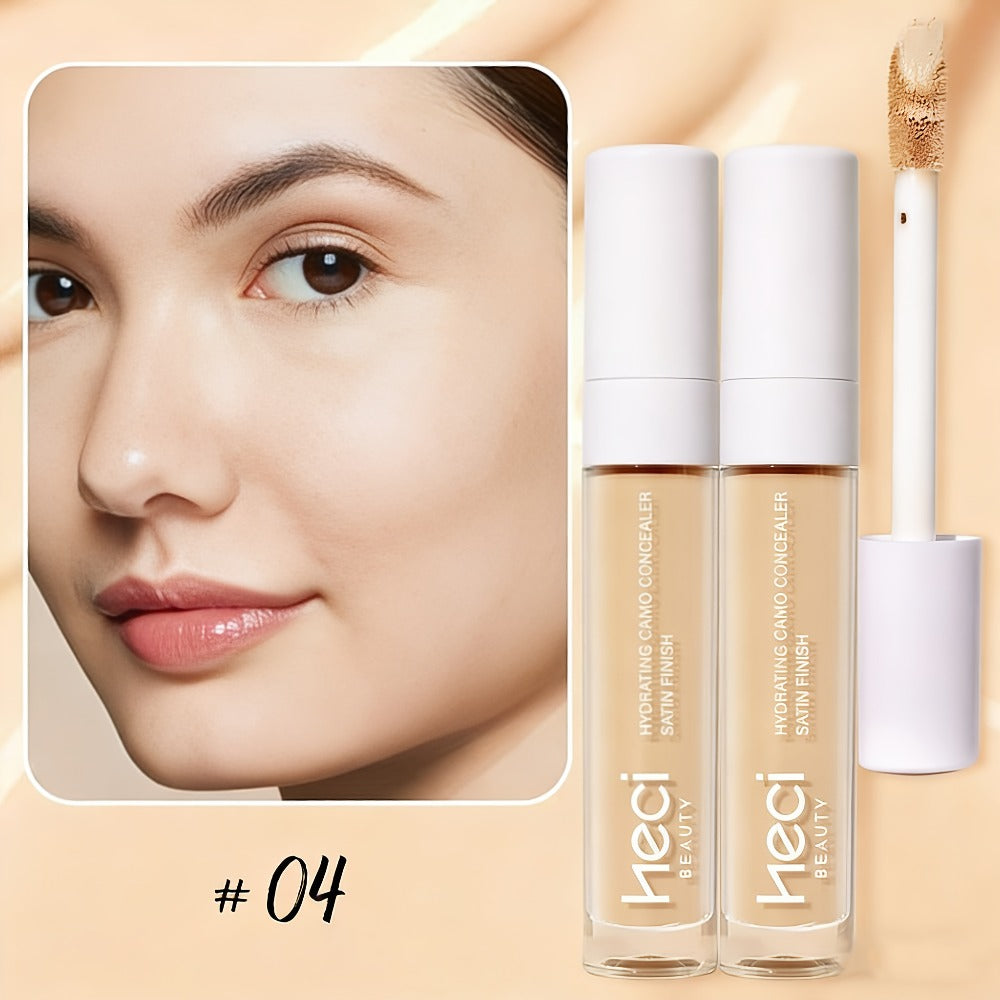 Liquid Concealer and Contour Stick Set 2 Pcs Buildable Coverage Pore Minimizing, for Makeup, Travel and Everyday Vanity Use