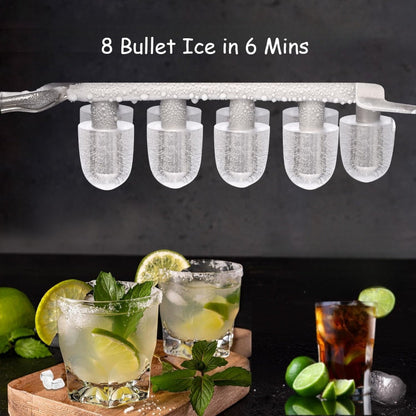 Ice Maker Machine – Nugget Ice & Bullet Ice Countertop, 26-35 Lbs Daily, One-Button Operation, Self-Cleaning