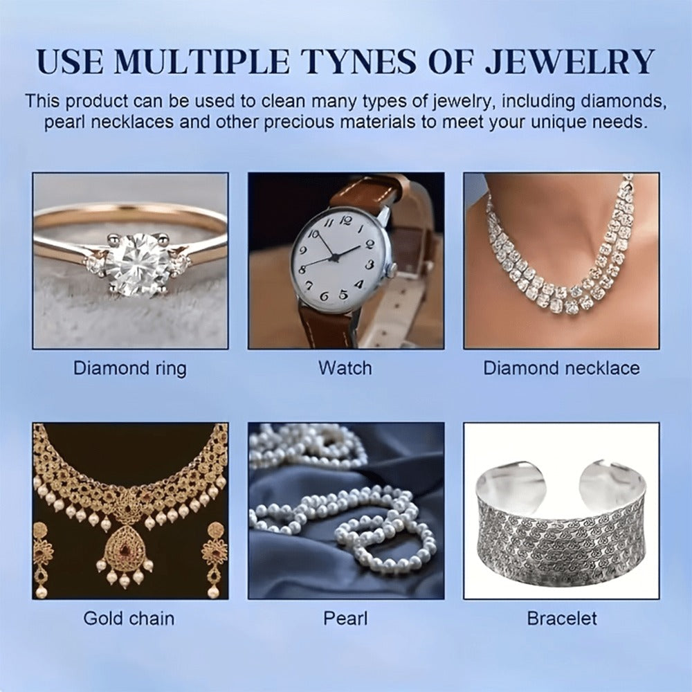Jewelry Polish Cleaner Cream Oxidizing Formula Restores Shine on Gold Silver Bracelets for Entryways, Bedrooms and Living Spaces