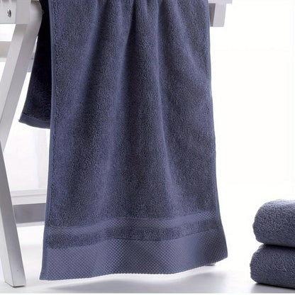 100% Cotton Bath Towel 500GSM Ultra Absorbent Soft Quick Dry Thick Hand Towel for Bathroom Gym Machine Washable Khaki Purple Blue Gray Green