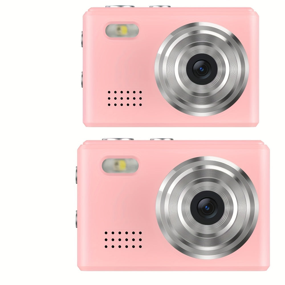Keychain Mini Digital Camera 16X Zoom Autofocus & Shock-Proof, 2.8-Inch Screen Point-and-Shoot Cam for Travel & Vlog