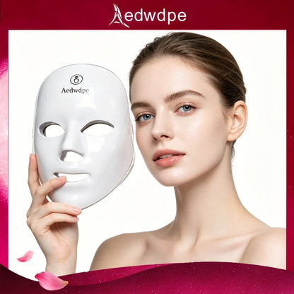 7 Color Photon LED Facial Device for Bath Time, Home Spa and Personal Care, with the Listed Configuration