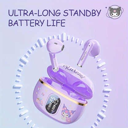 Sanrio Hello Kitty Kuromi Cinnamoroll Bluetooth Earbuds Cute Wireless Earphones 3 Styles Power for an Everyday Personal Care Routine