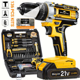 3 in 1 Drill+Battery*2+133PCS