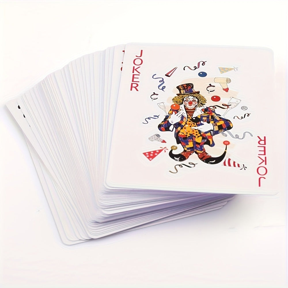 Bulk Playing Cards 24 Decks Pack 12 Blue & 12 Red Plastic-Coated Poker Size Standard Index – 52 Cards + 2 Jokers Each for Poker Family Games