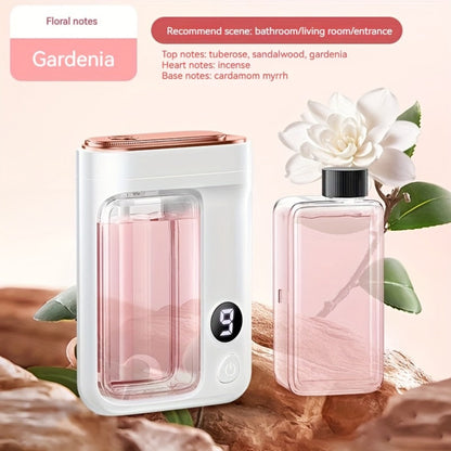 Essential Oil Aromatherapy Diffuser Set, Mini Humidifier with 7 Spray Levels, 1/4/ Timer, 5.07oz