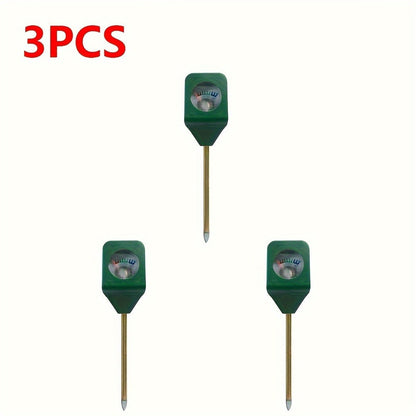 Soil Moisture Meter Probe – Mini Metal Hygrometer Sensor for Garden Plants, Portable Water Analyzer Detector for Flowers