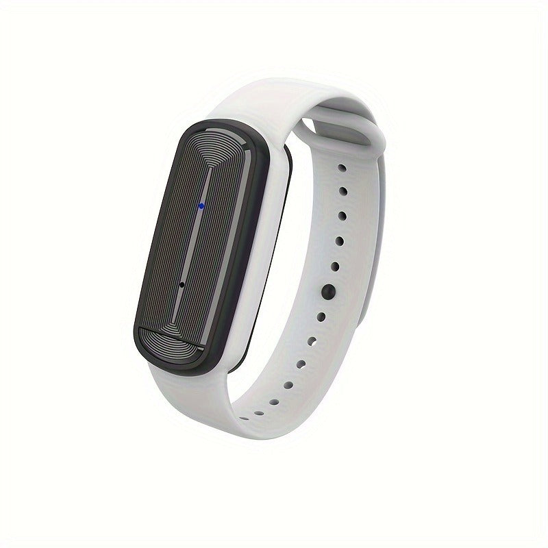 Mosquito Bracelet, Ultrasonic Soundwave Technology, USB Rechargeable, Wristband for Camping Outdoor Hiking Travel