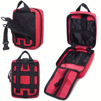 First Aid Kit 399pcs / 99pcs Professional Portable Survival Gear with Splints Scissors Tweezers for Hiking Camping Hunting Car Travel