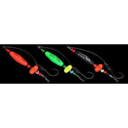 Catfish Rig Santee Cooper Float with Rattler 4pcs Set, Catfishing Tackle Rattle Float Rig for Bank Fishing