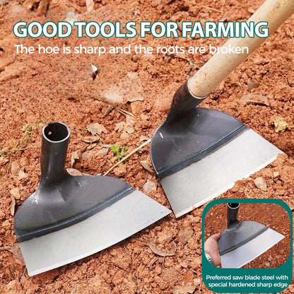 Weeding Tool Manual Carbon Steel Sharp Blade Root Removal Portable Hand Weeder for Garden Farm Lawn Vegetable Patch Spray-Coated Durable