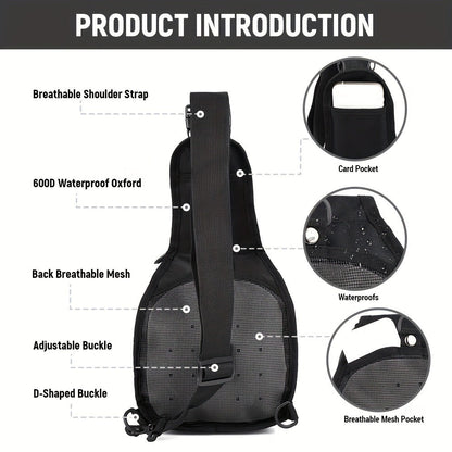 Compact Tactical Sling Backpack with Flag-Patch and Camo Options across Six Complete Checkout Styles
