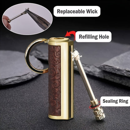 Permanent Match Fire Starter Set 4pcs, 10000-Strike Flint Metal Match Lighter with Keychain, Emergency Survival Fire Starter Kit for Outdoor