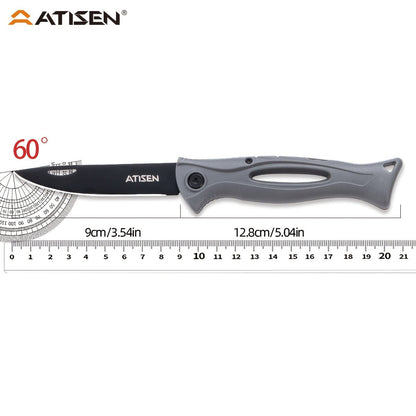Fishing Knife Set 106PCS – Bait Knife, Luya Tongs, Knife Sharpener, Fishing Line Clippers & Anti-Loss Stretch Rope