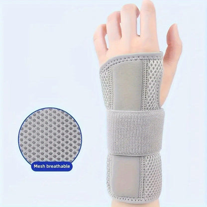 Carpal Tunnel Wrist Brace 2-Pack – Left & Right Hand Adjustable Compression Night Support Splint | One Size Fits All Wrist Stabilizer
