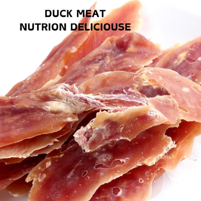 Chicken Jerky Dog Treats Real Pure Chicken Duck High Protein Low Fat Long Lasting Chews Healthy Digestible Training Reward Snack 200g 400g