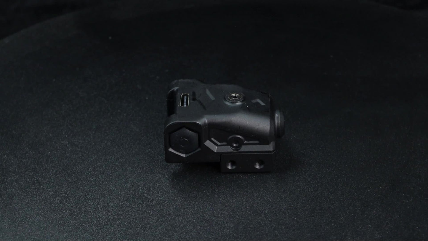 Pistol Laser Sight Ultra Compact Red Green Purple Laser for Guns with Type-C Charging – Universal 20mm Picatinny Rail Mount