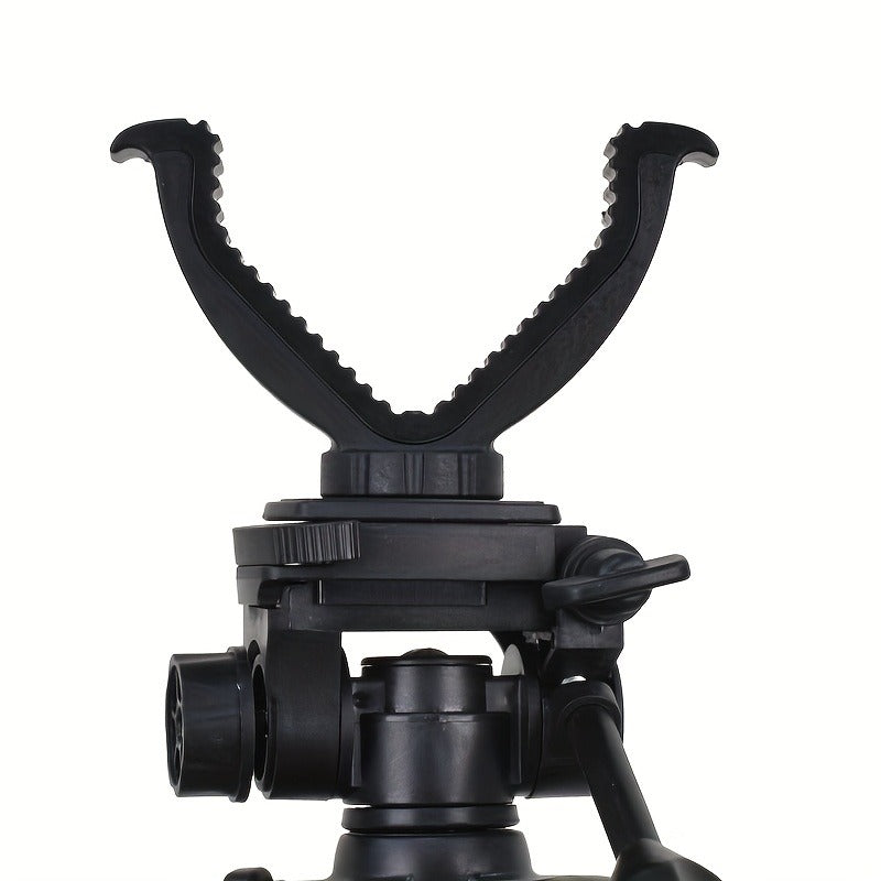Adjustable V-Shape Shooting Tripod Stand 21-59 Inch, Heavy Duty Rifle Gun Rest Tripod for Outdoor Hunting Shooting Practice Photography