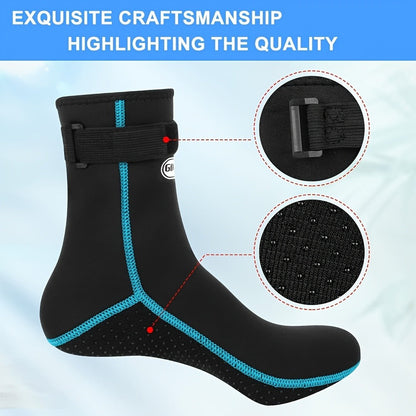 3mm Neoprene Diving Socks – Water Socks for Men & Women