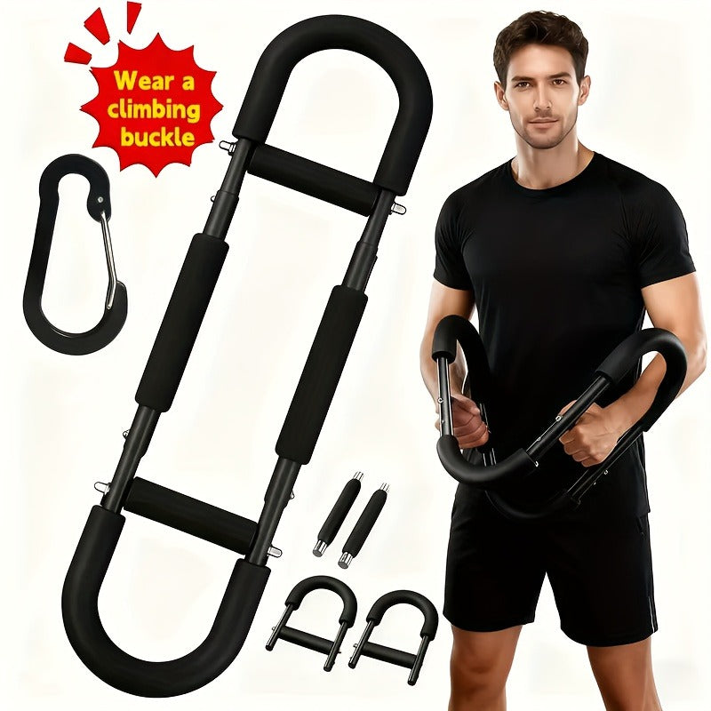 Fitness Equipment MoKo Spring Chest Expander with Black Mini Red Three-Tube and Blue Reinforced Options