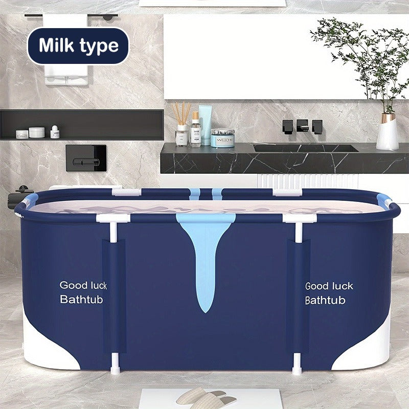 Foldable Bathtub for Adults Portable Inflatable Spa Tub with Massage Jets Indoor Outdoor Ice Bath Cold Plunge for Home or Salon Spa Use