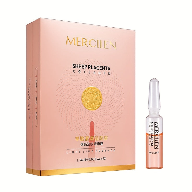 Collagen Glycerin Face Serum 1.42oz Alcohol Free Fragrance Free Gentle Daily Serum for Normal Sensitive Skin Unisex Skincare
