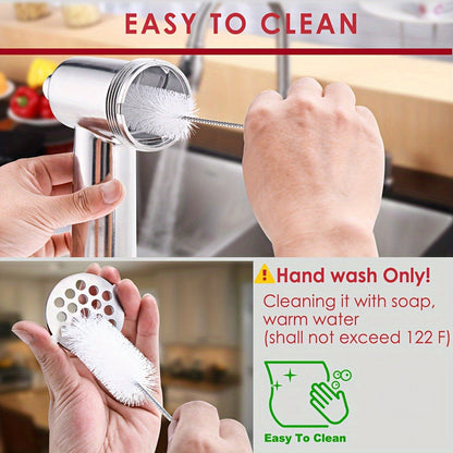 Metal Meat Grinder Attachment for KitchenAid Stand Mixers with 4 Grinding Plates 4 Blades for Home Cooking, Dining and Outdoor Meals