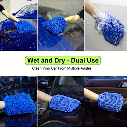 26-Piece Car Detailing Kit – Complete Car Cleaning Brush Set with Drill Brushes, Wheel Brush, Wash Mitt, Cleaning Gel & Squeegee