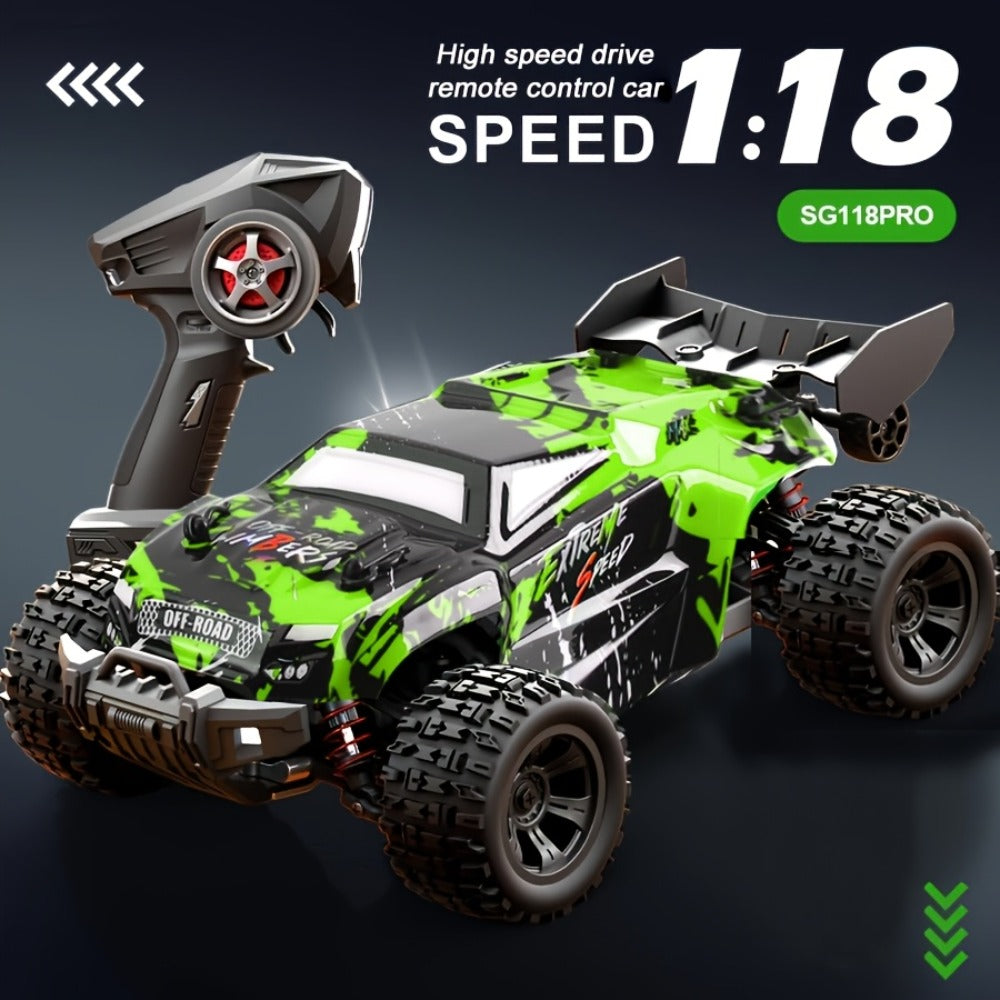 Dual Shell Ultra Large RC Off-Road Truck with Full Proportional Drift Control Extreme Grip Tires & High Speed