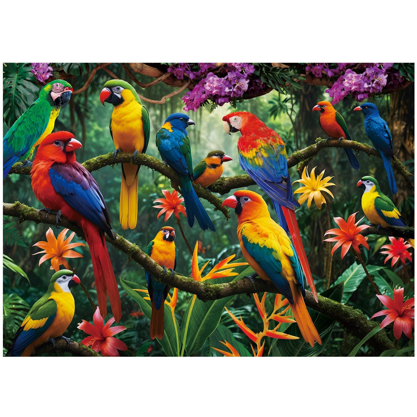 1000 Piece Jigsaw Puzzles for Adults 3-Pack – Challenging Large Puzzle Set with Wildlife, Scenic Landscape & Nature Themes | Letters on