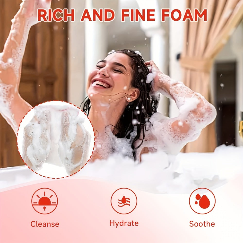 Strawberry Yoni Bath Set 4pcs for Women – Scented Yoni Oil & Soap Feminine Hygiene Kit pH Balance Odor Control Moisturizing Intimate Care