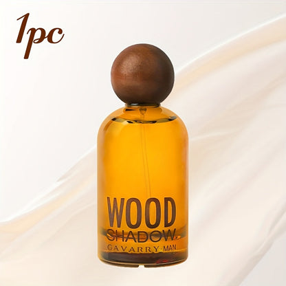Perfume for Men Wooden-Bottle Spray with a Woody Sandalwood Profile and Two Options in a Distinctive Bottle Presentation