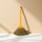 Extra long and thick natural Miscanthus broom