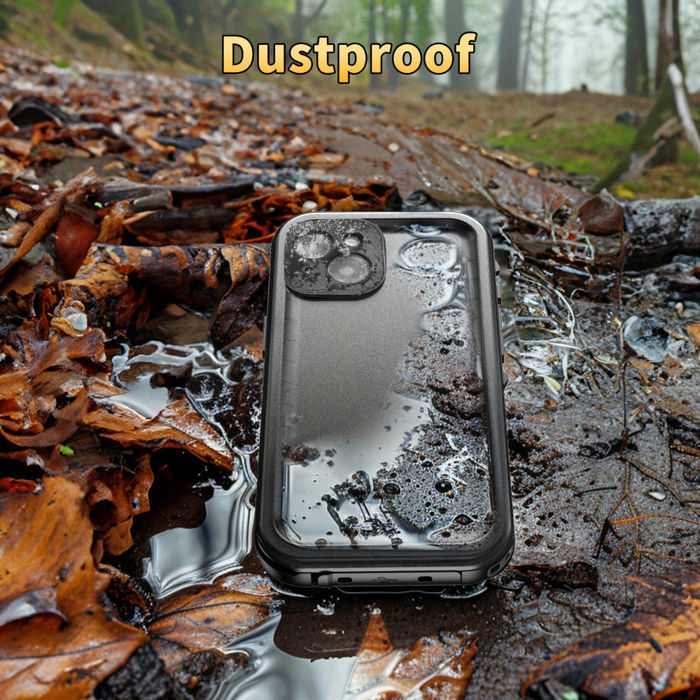 iPhone Case Built-In 9H Tempered Glass Screen Protector 360 Full Body Shockproof Dustproof for an Everyday Personal Care Routine