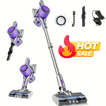 45KPA Cordless Stick Vacuum Cleaner 8-in-1 Rechargeable, Up to 45 Min Runtime Handheld Vacuum for Carpet Pet Hair Hardwood Floor Home