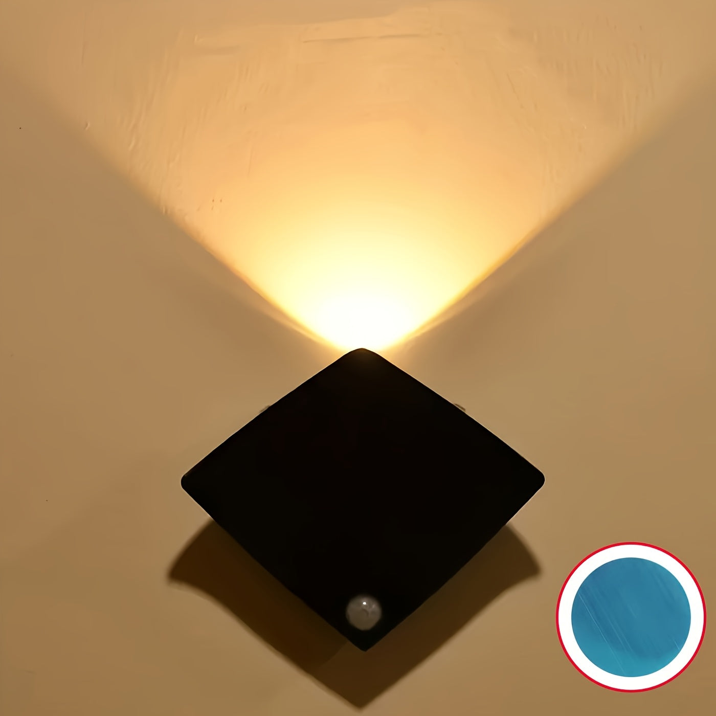 Magnetic LED Motion Sensor Wall Light USB Rechargeable, Wireless Night Light for Hallway, Stairs
