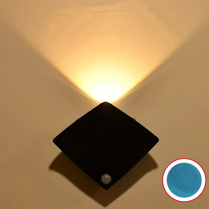 Magnetic LED Motion Sensor Wall Light USB Rechargeable, Wireless Night Light for Hallway, Stairs