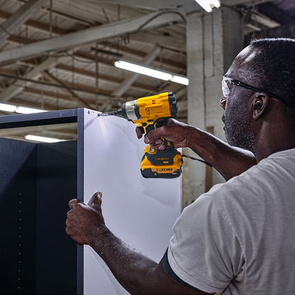 Cordless Impact Driver 1/4" Compatible with DeWalt 20V Battery, 0-2800 RPM Electric Impact Screwdriver with LED Indicator Light