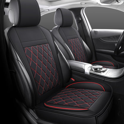 Car Seat Covers Front Pair with Full-Surround High-Back Design and Fifteen Color or Pattern Options